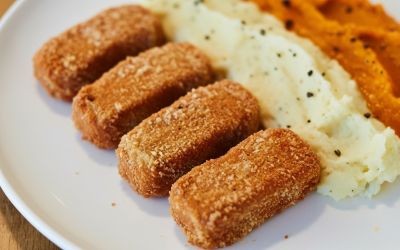 Medallones servidos en pan