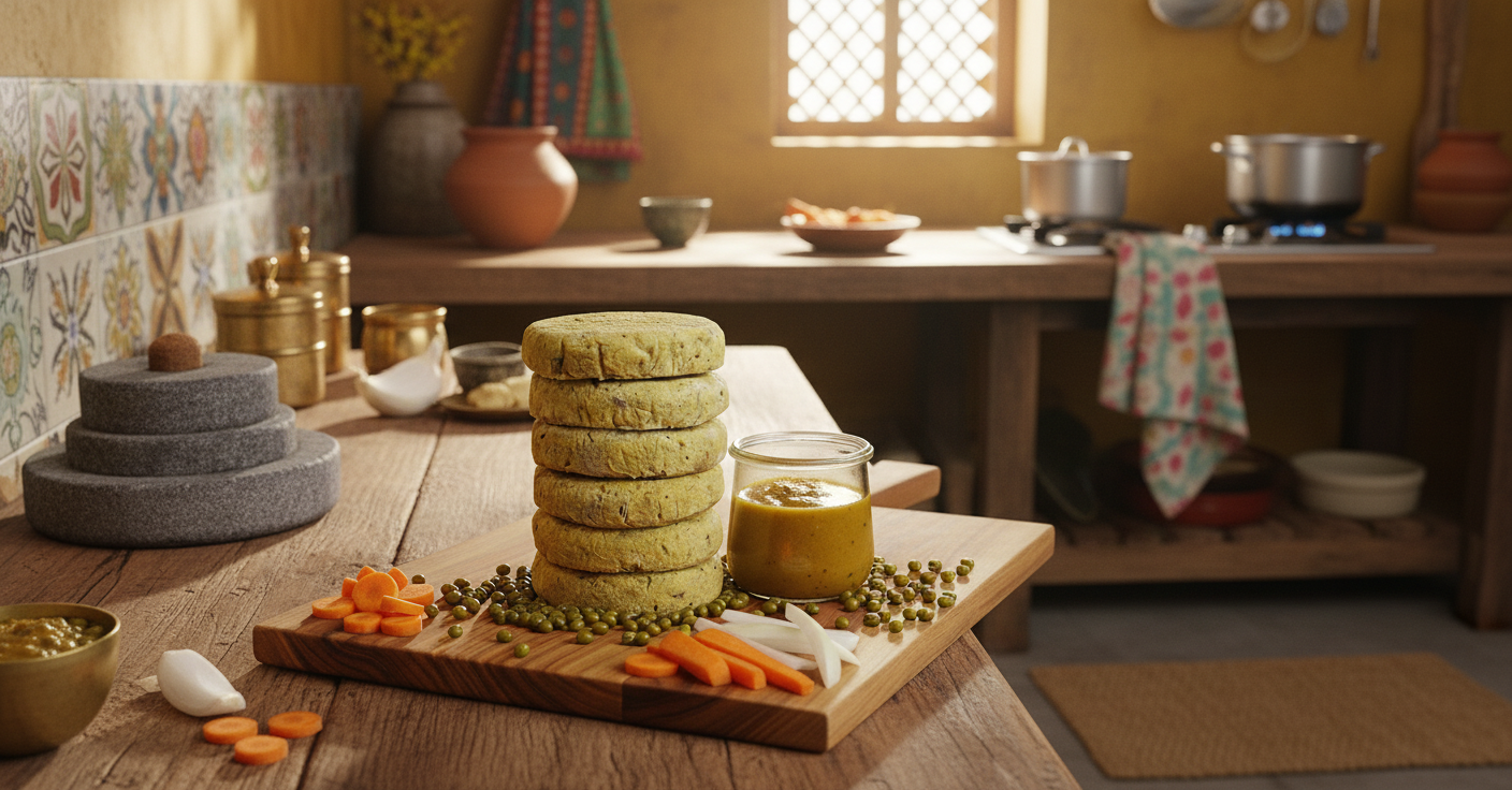 Porotos mung al curry 3